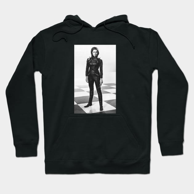 Emma Peel Diana Rigg Hoodie by Den Tbd